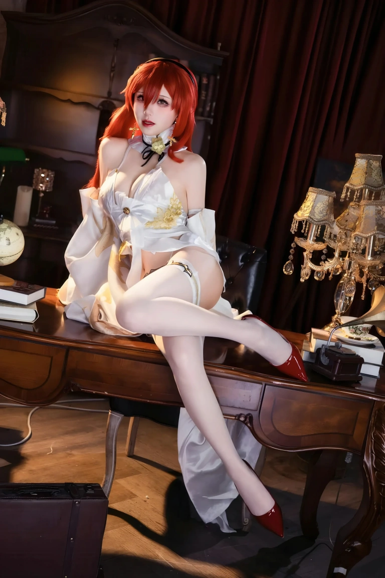 双木扶苏《崩坏·星穹铁道 姬子》主题写真：30张全套美图