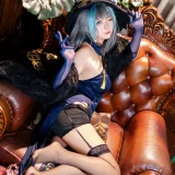 喜欢爱理吗《碧蓝航线 柴郡旗袍》主题写真：36张全套美图