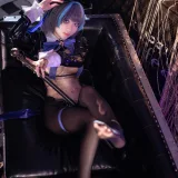 矢量鱼《碧蓝航线 柴郡猫·绚烂夜梦》主题写真：39张全套美图