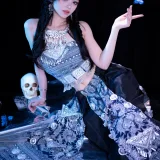 星黛鹿鹿《苗疆蓝蝶》主题写真：52张全套美图