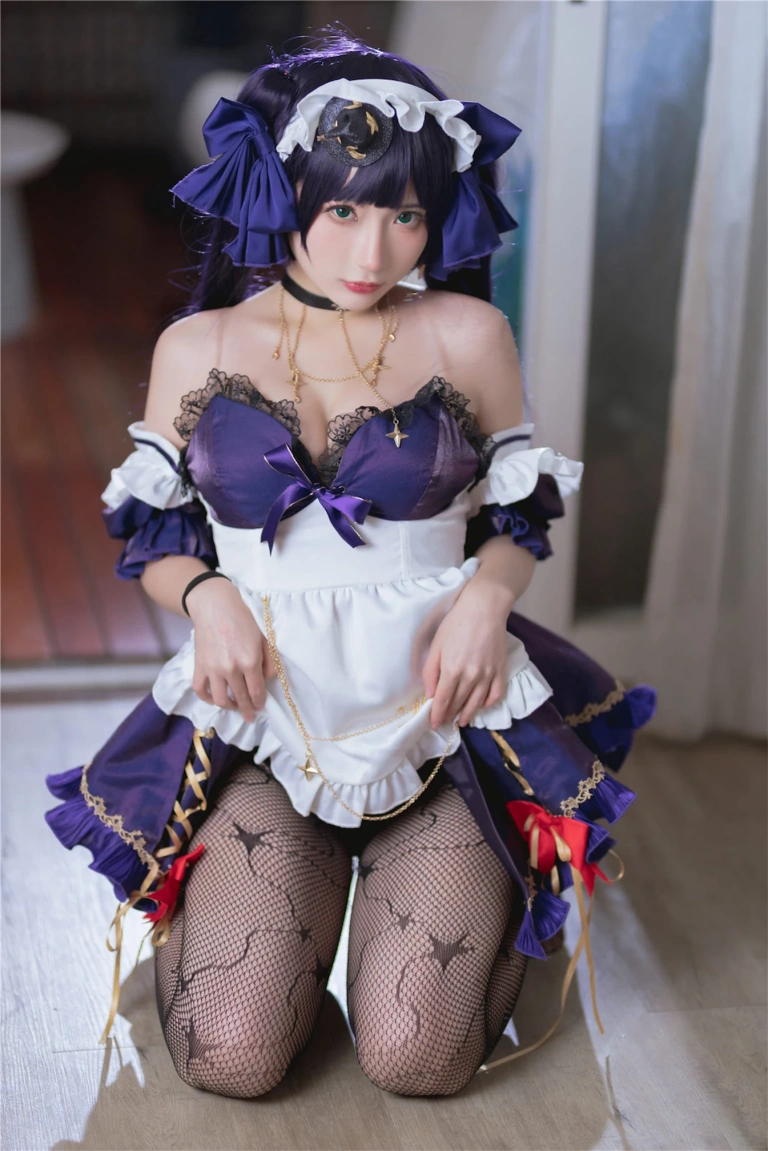 是三不是世《原神莫娜女仆》主题写真：55张全套美图