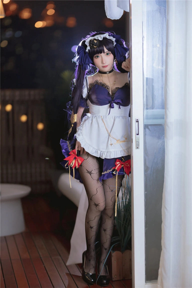 是三不是世《原神莫娜女仆》主题写真：55张全套美图