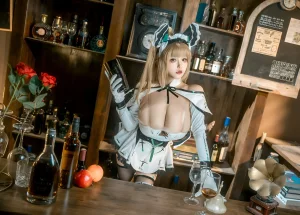 古阿扎《交错战线 布尔特根》主题写真：71张全套美图
