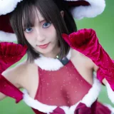 三水子《圣诞小裙子》主题写真：72张全套美图