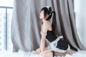 桜桃喵《黑猫妹抖》主题写真：79张全套美图