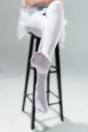 花铃《高叉小熊猫女仆》主题写真：85张全套美图