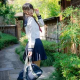 雫しずく《真面目な委員長》主题写真：89张全套美图