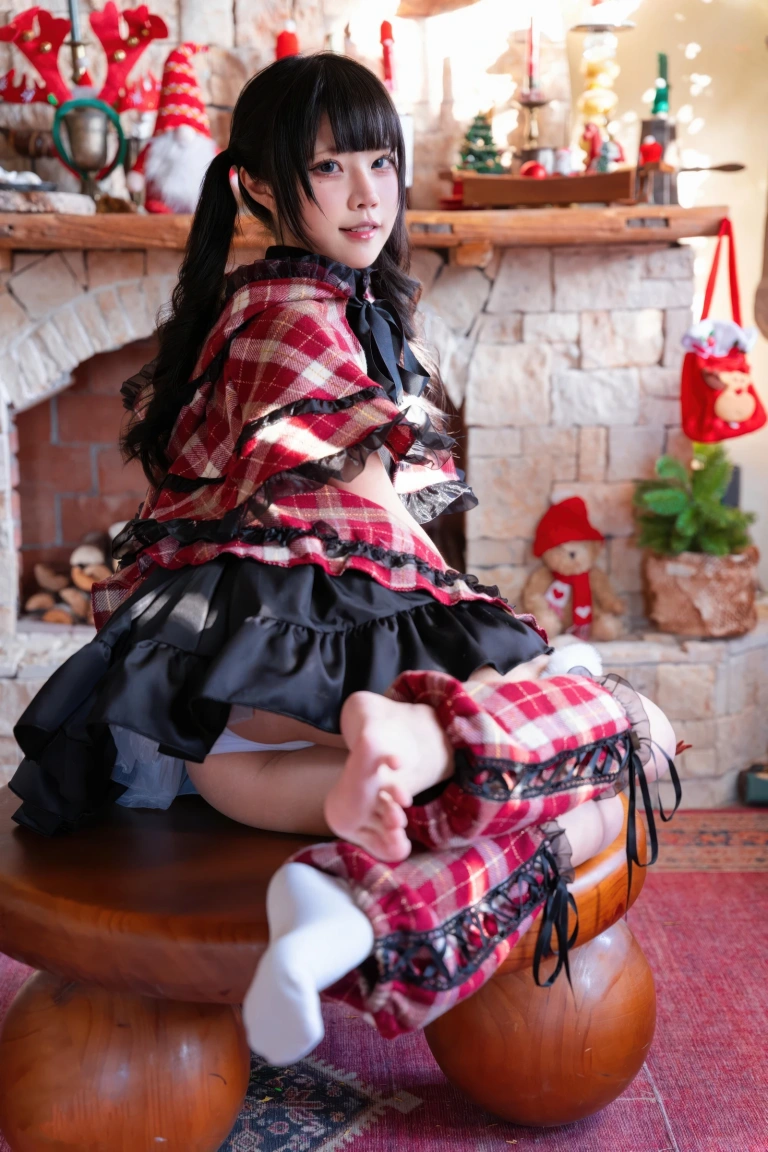清水凪《圣诞 日&夜》主题写真：99张全套美图