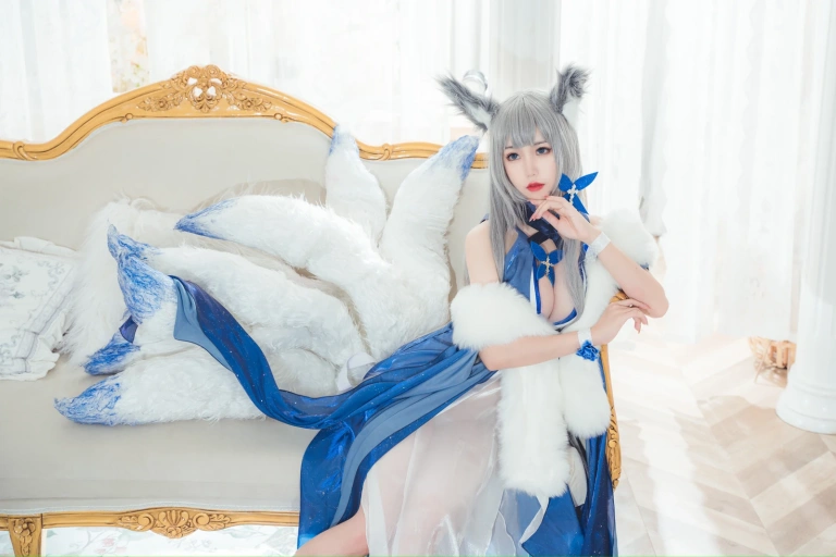一北亦北《信浓礼服》主题写真：9张全套美图