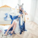 一北亦北《信浓礼服》主题写真：9张全套美图