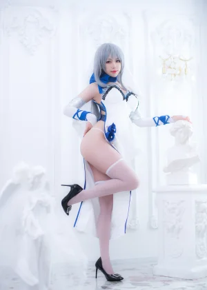 一北亦北《路易九世礼服》主题写真：12张全套美图