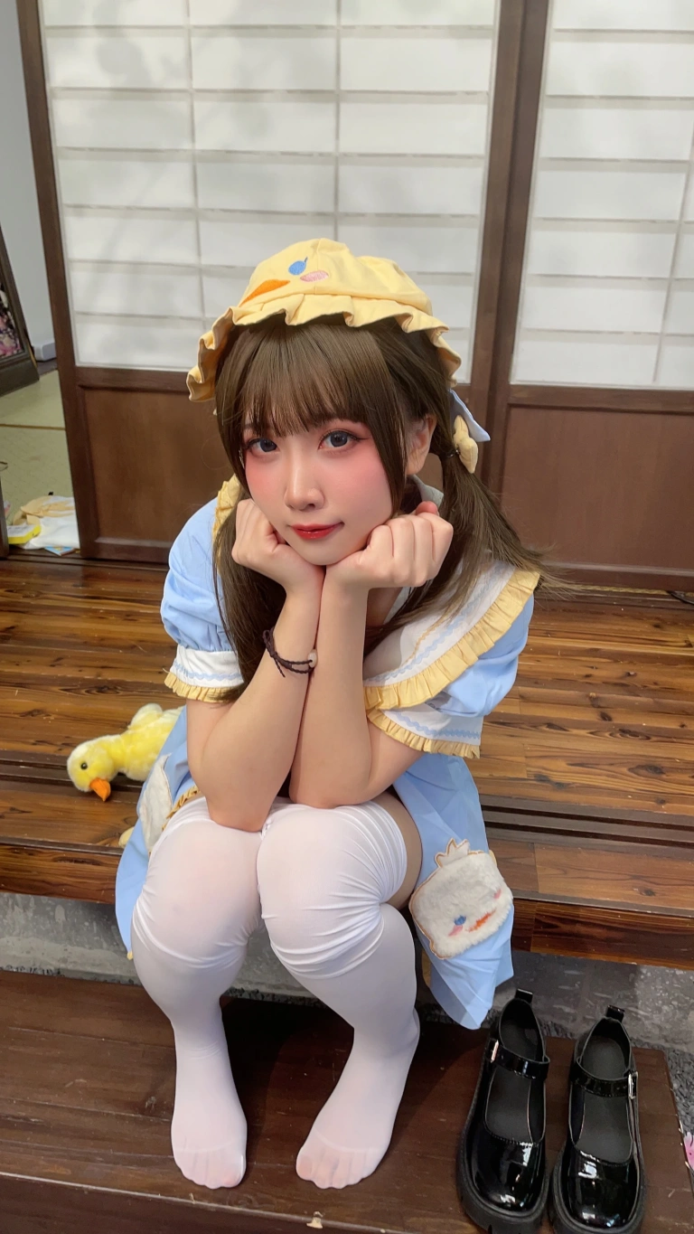 小和甜酒《鸭鸭幼稚园》主题写真：170张全套美图，含2个视频