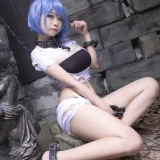 贞子蜜桃《碧蓝航线 恰巴耶夫 监狱》主题写真：18张全套美图