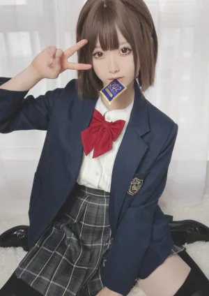 朝霧愛《制服自撮り》主题写真：21张全套美图