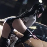 抱走莫子《车女郎》主题写真：22张全套美图