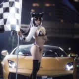 抱走莫子《车女郎》主题写真：22张全套美图