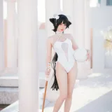焖焖碳《高雄泳装》主题写真：24张全套美图