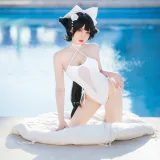 焖焖碳《高雄泳装》主题写真：24张全套美图