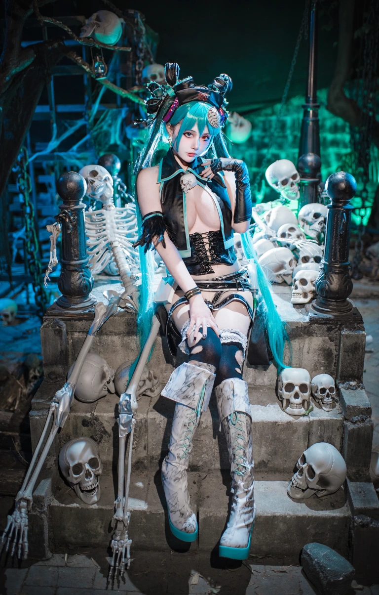 凛子酱《骸音》主题写真：27张全套美图