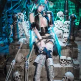 凛子酱《骸音》主题写真：27张全套美图