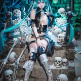 凛子酱《骸音》主题写真：27张全套美图