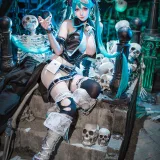 凛子酱《骸音》主题写真：27张全套美图