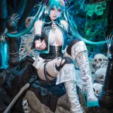 凛子酱《骸音》主题写真：27张全套美图