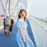清青琴玖《微风晚霞》主题写真：29张全套美图