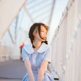清青琴玖《微风晚霞》主题写真：29张全套美图