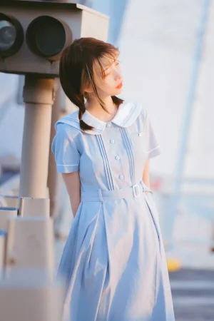 清青琴玖《微风晚霞》主题写真：29张全套美图