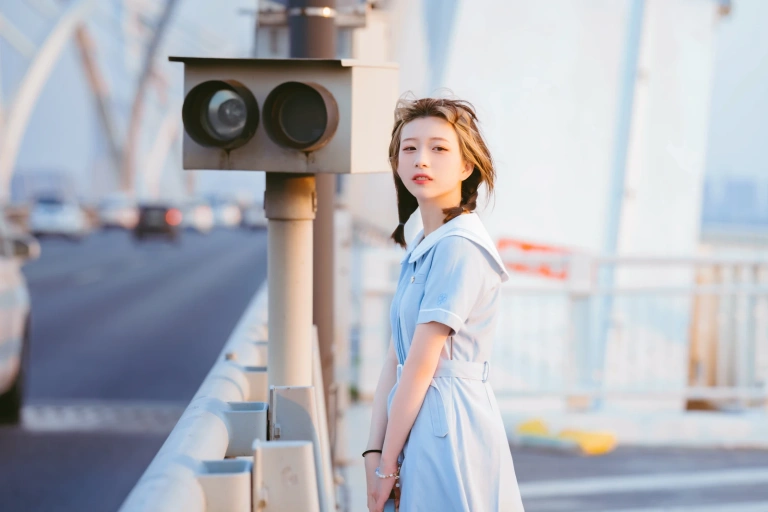 清青琴玖《微风晚霞》主题写真：29张全套美图