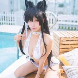 三無人型《碧蓝航线 爱宕泳装》主题写真：30张全套美图