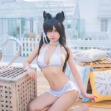 三無人型《碧蓝航线 爱宕泳装》主题写真：30张全套美图