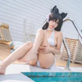 三無人型《碧蓝航线 爱宕泳装》主题写真：30张全套美图
