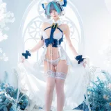 狐玖玖《柴郡睡衣》主题写真：32张全套美图