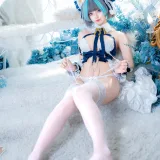 狐玖玖《柴郡睡衣》主题写真：32张全套美图