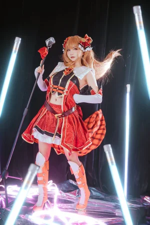 是一只熊仔《公主连结 樱井望》主题写真：32张全套美图