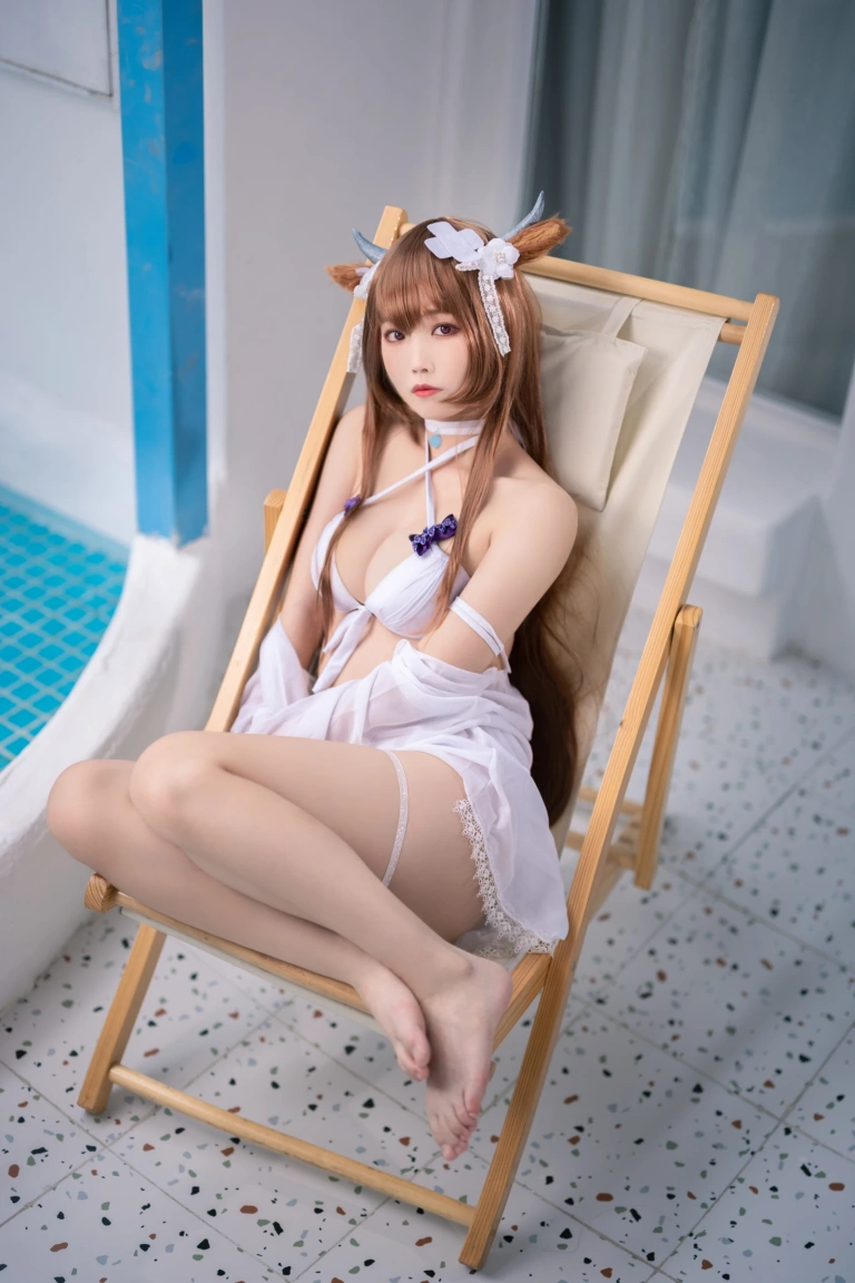 汪知子《樫野泳装》主题写真：33张全套美图