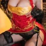 西园寺南歌《大凤 旗袍》主题写真：35张全套美图