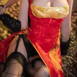西园寺南歌《大凤 旗袍》主题写真：35张全套美图