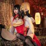 西园寺南歌《大凤 旗袍》主题写真：35张全套美图