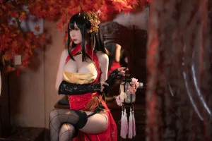 西园寺南歌《大凤 旗袍》主题写真：35张全套美图