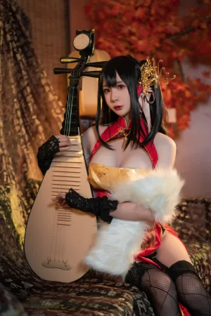西园寺南歌《大凤 旗袍》主题写真：35张全套美图
