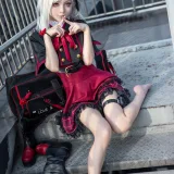 矢量鱼《蔚蓝档案 浅黄睦月原皮》主题写真：36张全套美图