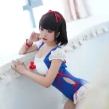 恩田直幸《夏日泳装 白雪姬》主题写真：40张全套美图