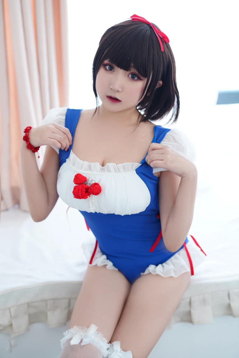 恩田直幸《夏日泳装 白雪姬》主题写真：40张全套美图