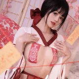 星黛鹿鹿《祈福巫女》主题写真：56张全套美图