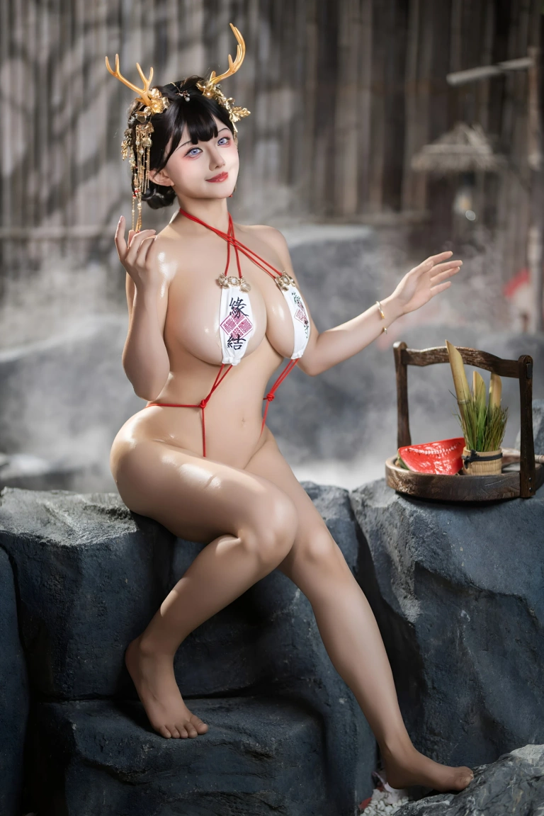 古阿扎《泉之龙精灵》主题写真：57张全套美图