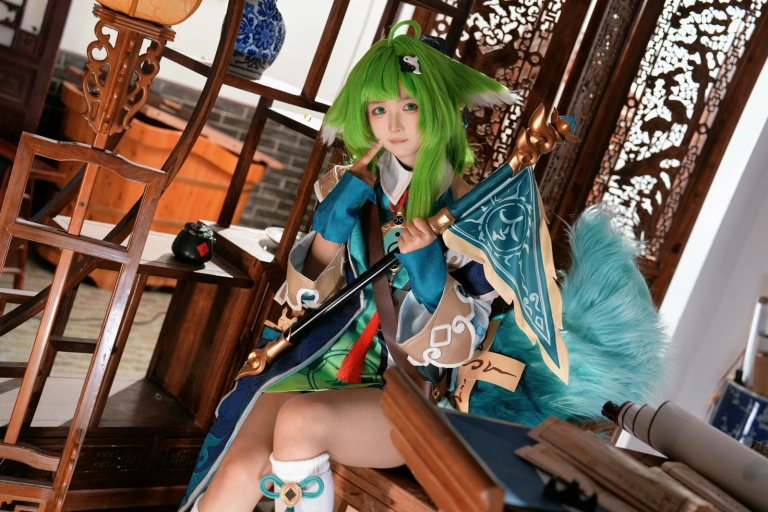 喜欢爱理吗《崩坏·星穹铁道 藿藿》主题写真：69张全套美图