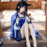 九柒喵《桐生桔梗》主题写真：88张全套美图